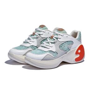 UIN Women's Walking Shoes Casual Chunky Sneaker (PALE GREEN ZARAGOZA)